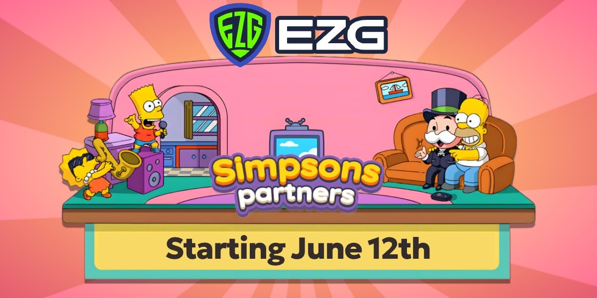 EZG.com Monopoly Go June 12th Simpsons Partners Event Slots Sale — Fast and Convenient!
