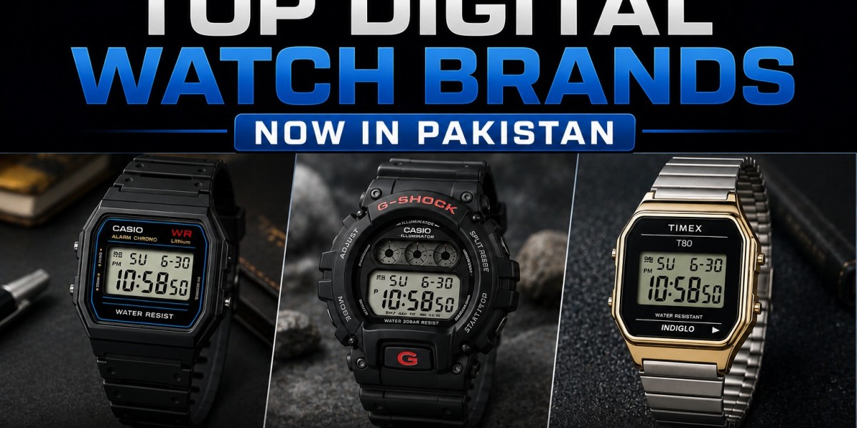 What Are the Top Digital Watch Brands Now in Pakistan
